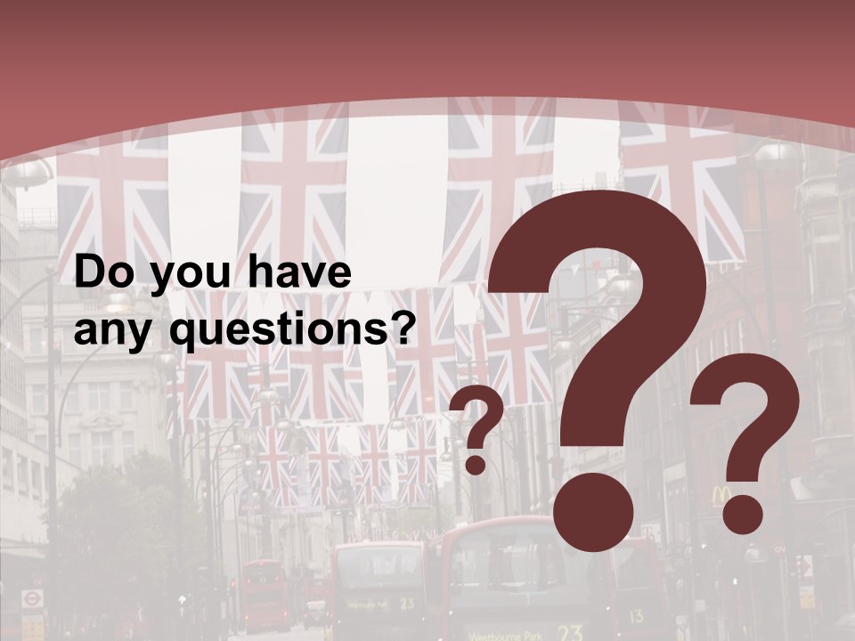 City  English PowerPoint Template