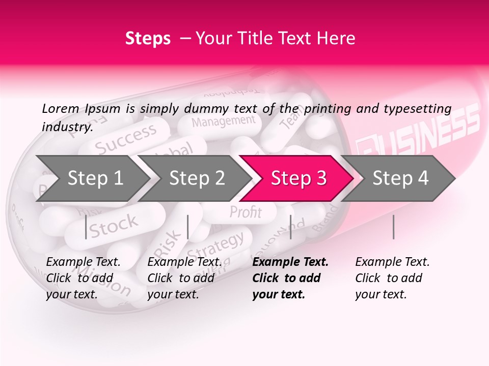 Symbol Treatment Medical PowerPoint Template