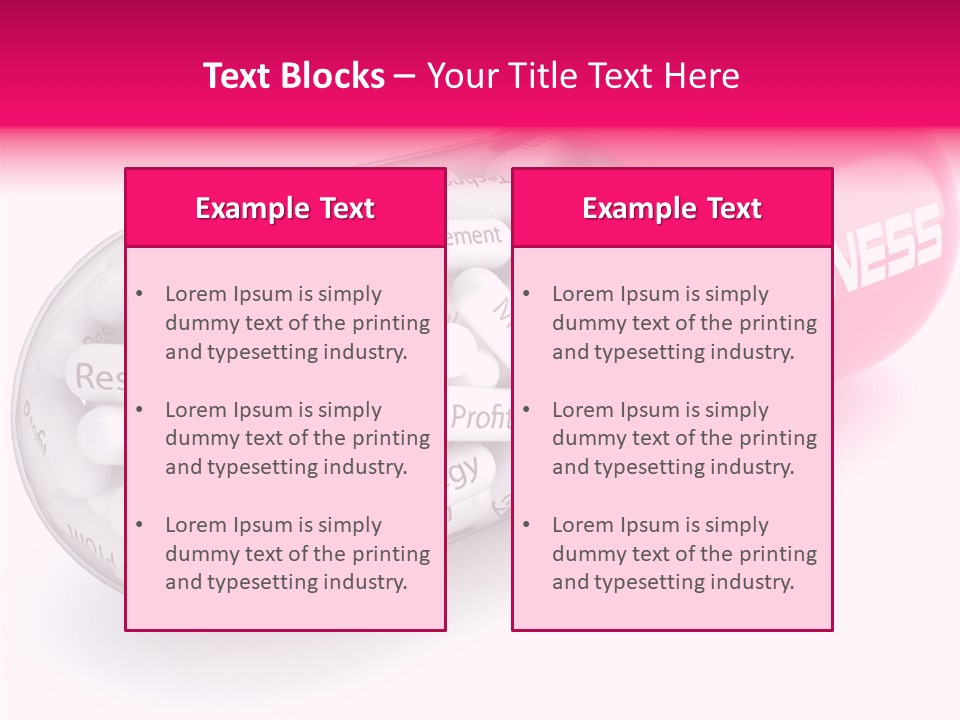 Symbol Treatment Medical PowerPoint Template