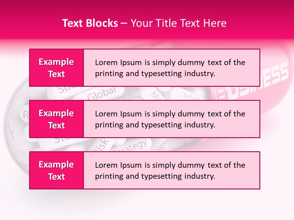 Symbol Treatment Medical PowerPoint Template