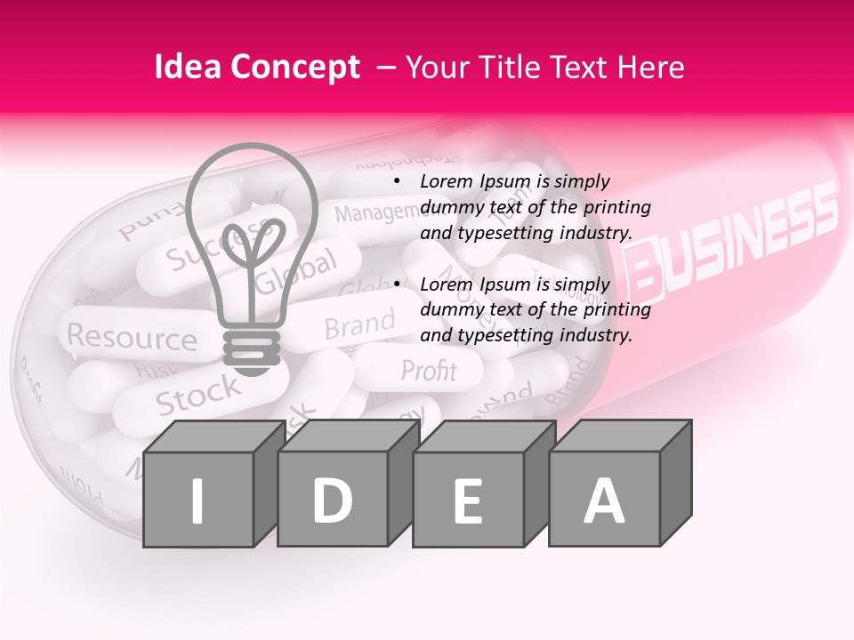 Symbol Treatment Medical PowerPoint Template