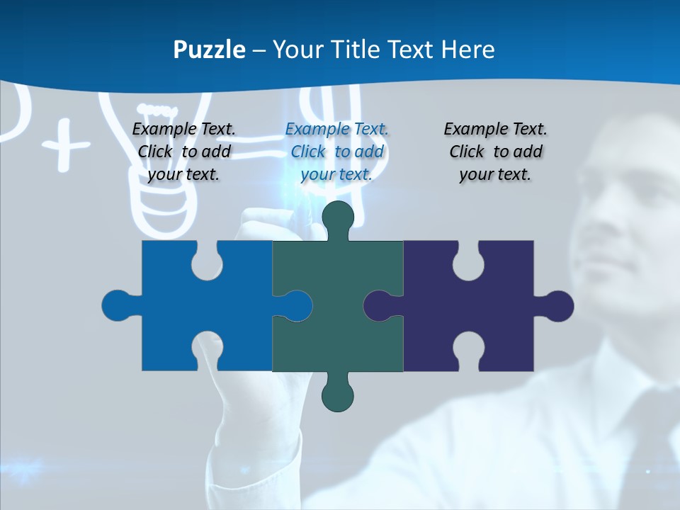 Solution Drawing Dollar PowerPoint Template