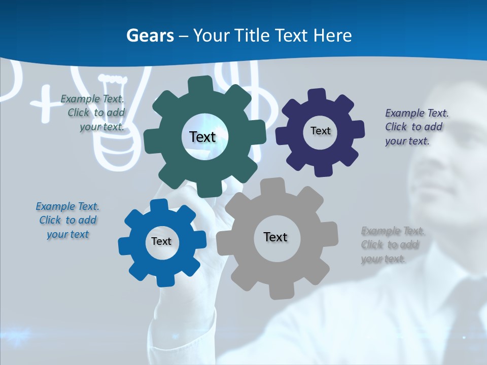 Solution Drawing Dollar PowerPoint Template