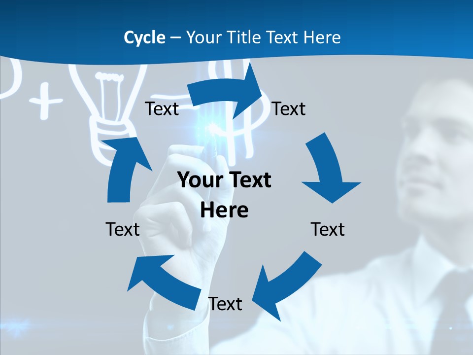 Solution Drawing Dollar PowerPoint Template