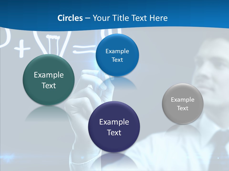 Solution Drawing Dollar PowerPoint Template