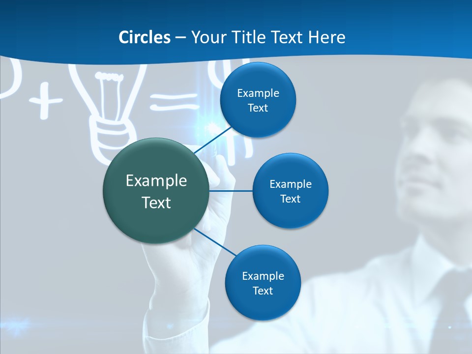 Solution Drawing Dollar PowerPoint Template