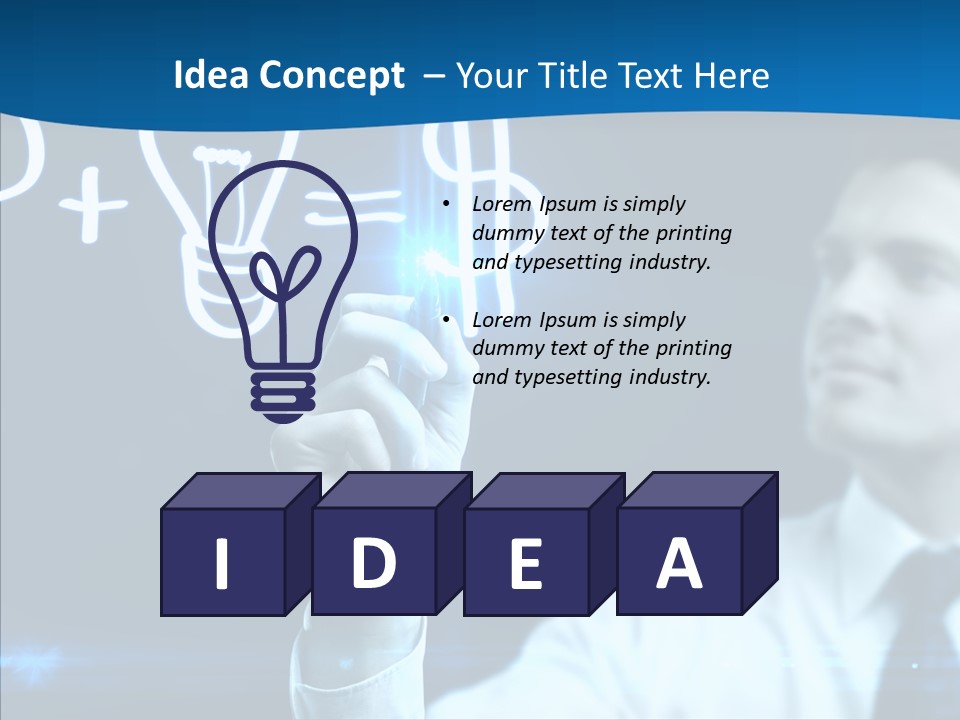 Solution Drawing Dollar PowerPoint Template