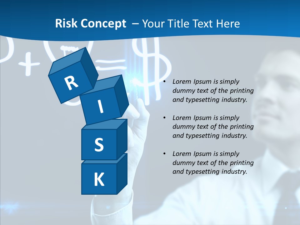 Solution Drawing Dollar PowerPoint Template