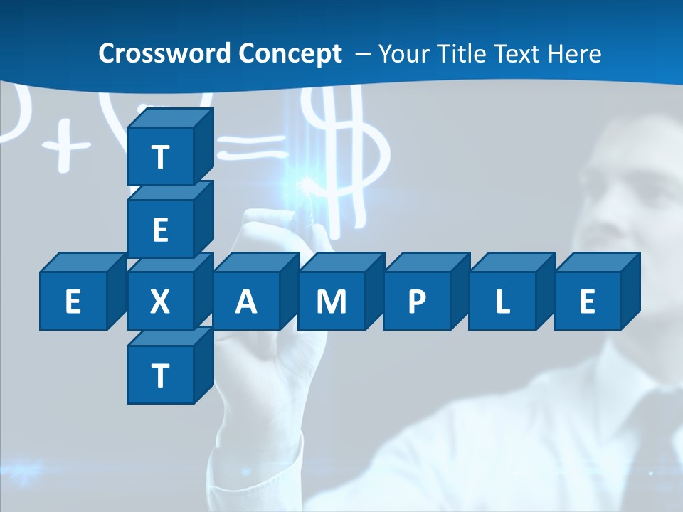 Solution Drawing Dollar PowerPoint Template