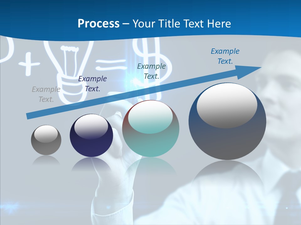 Solution Drawing Dollar PowerPoint Template