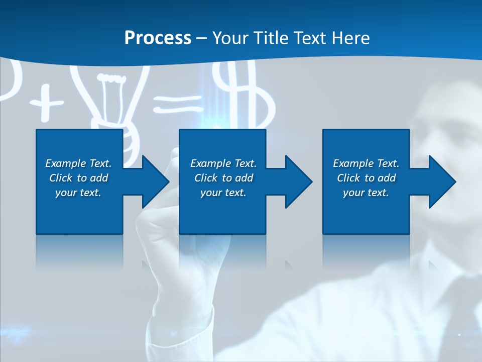 Solution Drawing Dollar PowerPoint Template
