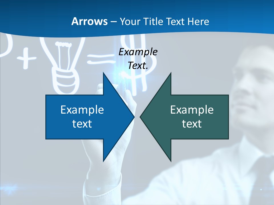 Solution Drawing Dollar PowerPoint Template