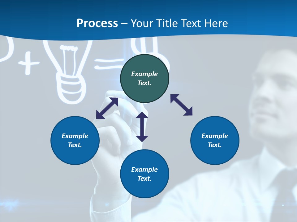 Solution Drawing Dollar PowerPoint Template