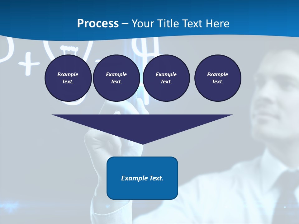 Solution Drawing Dollar PowerPoint Template