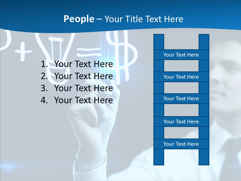 Solution Drawing Dollar PowerPoint Template