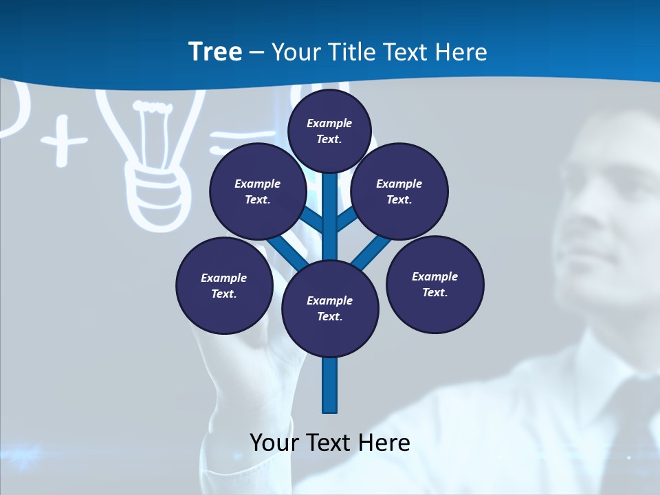 Solution Drawing Dollar PowerPoint Template
