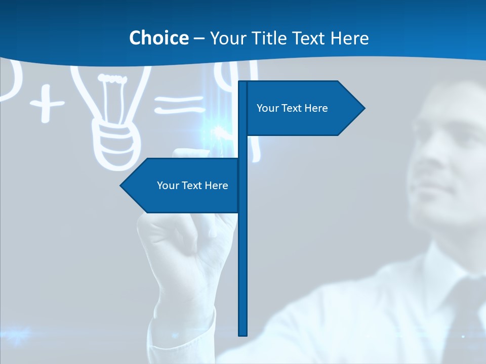 Solution Drawing Dollar PowerPoint Template