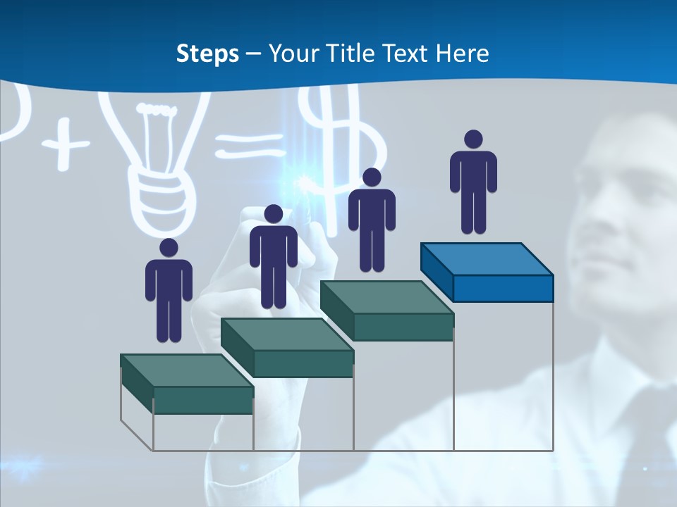 Solution Drawing Dollar PowerPoint Template