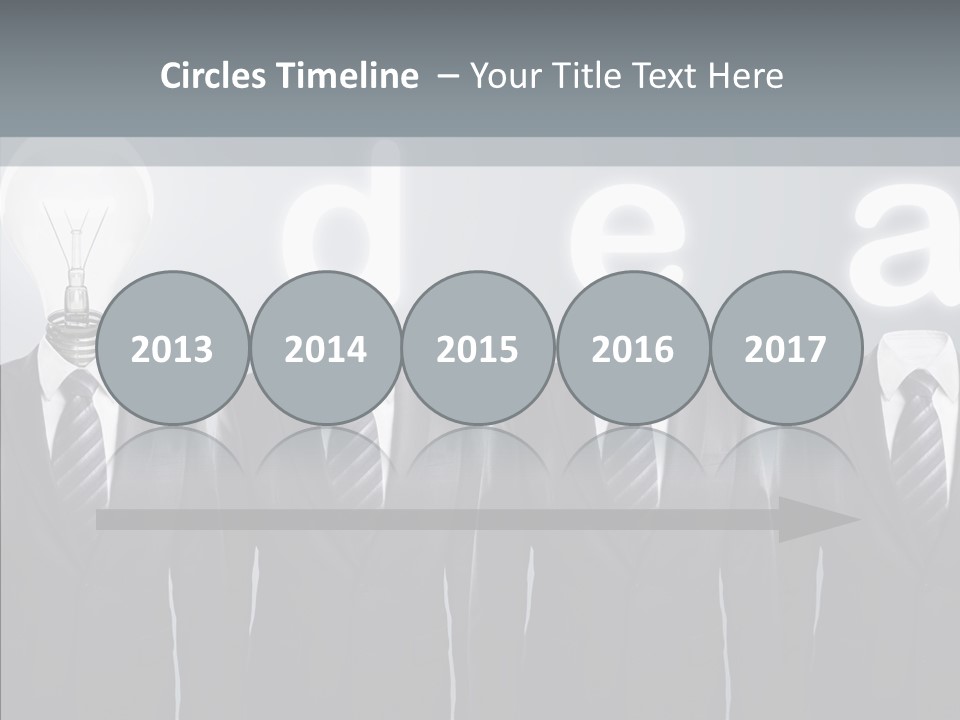 White Costume Supply PowerPoint Template