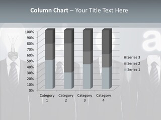 White Costume Supply PowerPoint Template