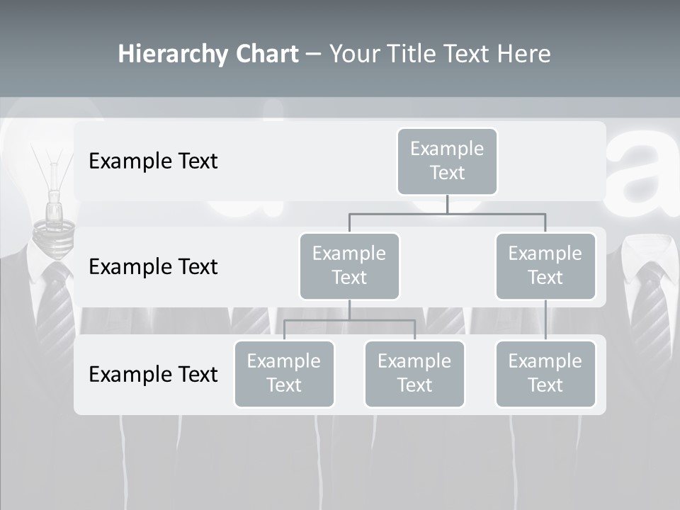 White Costume Supply PowerPoint Template