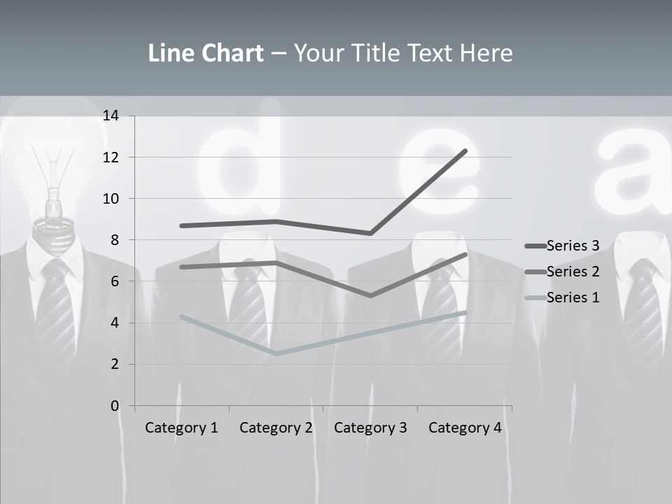 White Costume Supply PowerPoint Template