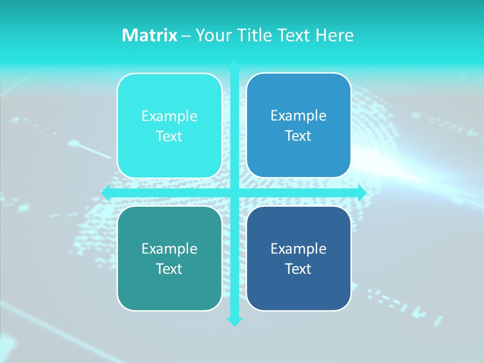 System Display Pattern PowerPoint Template