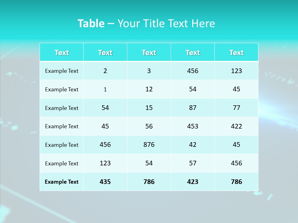 System Display Pattern PowerPoint Template