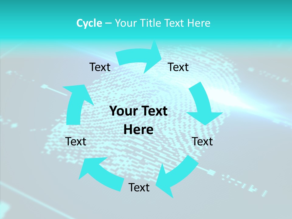 System Display Pattern PowerPoint Template