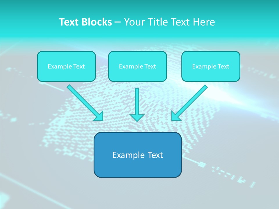 System Display Pattern PowerPoint Template