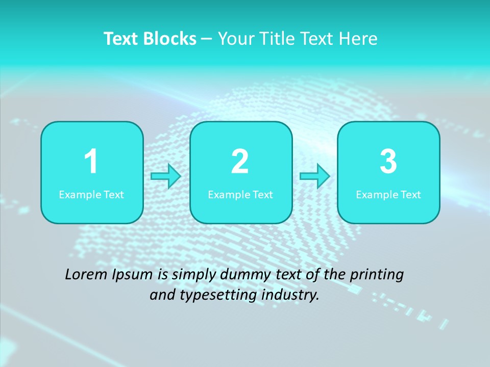 System Display Pattern PowerPoint Template