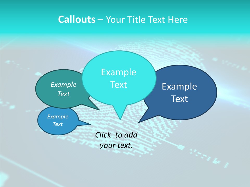 System Display Pattern PowerPoint Template