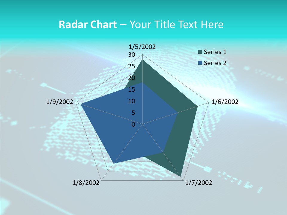 System Display Pattern PowerPoint Template
