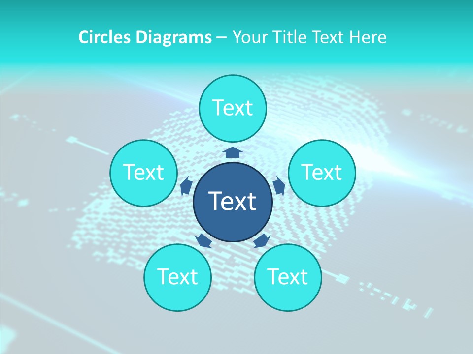 System Display Pattern PowerPoint Template