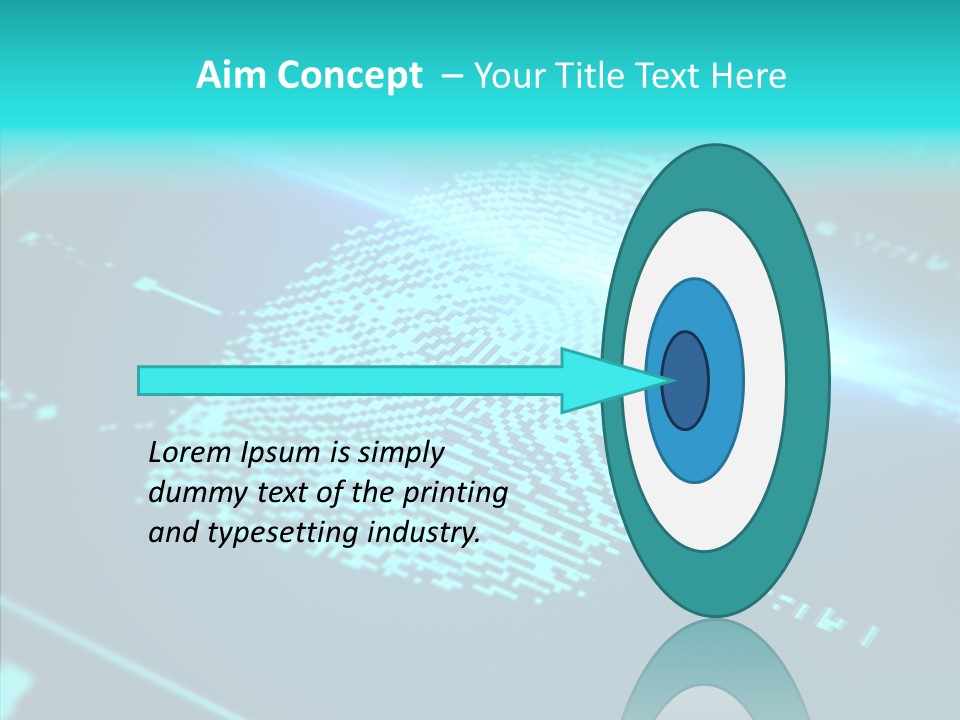 System Display Pattern PowerPoint Template