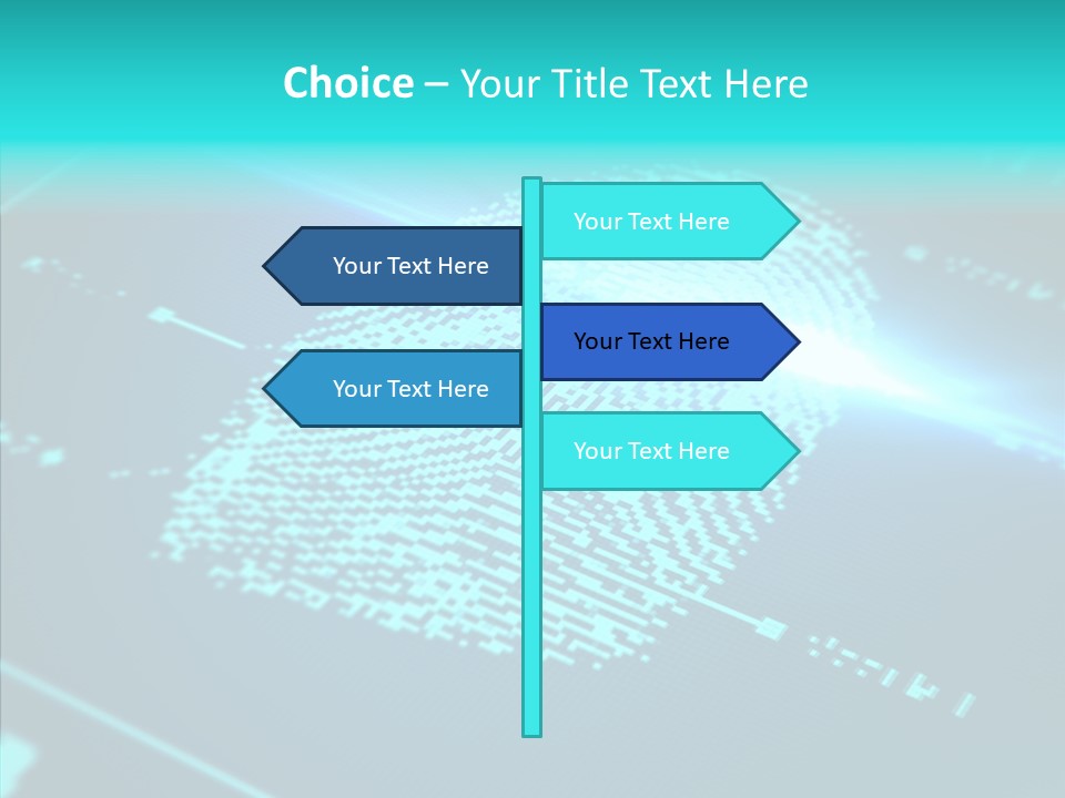 System Display Pattern PowerPoint Template