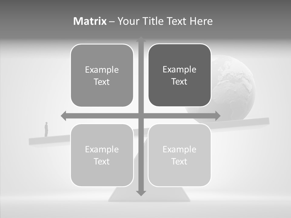 Leader Abstract Conceptual PowerPoint Template