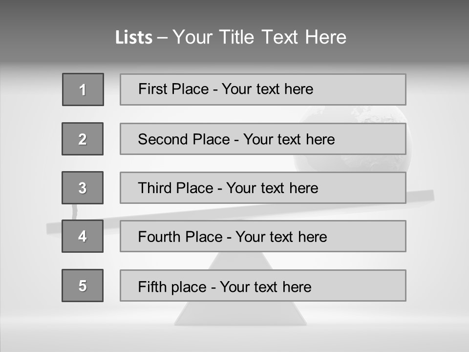 Leader Abstract Conceptual PowerPoint Template