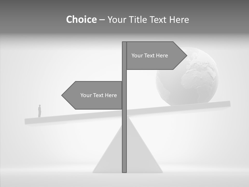Leader Abstract Conceptual PowerPoint Template
