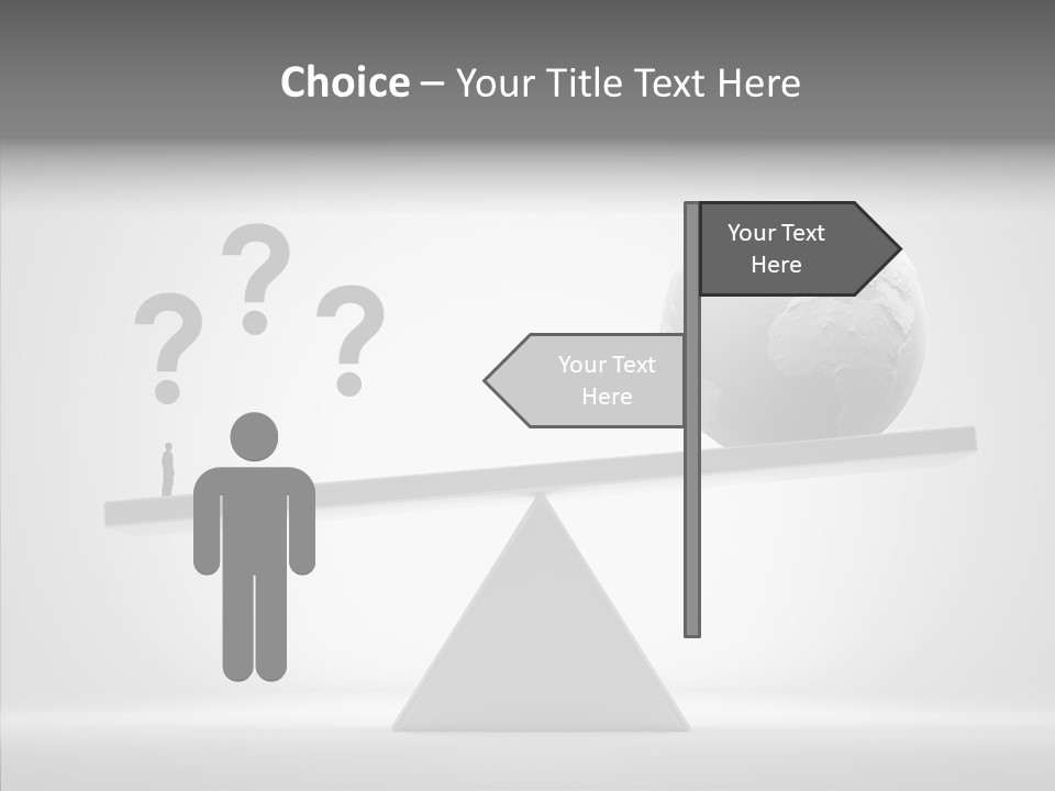 Leader Abstract Conceptual PowerPoint Template