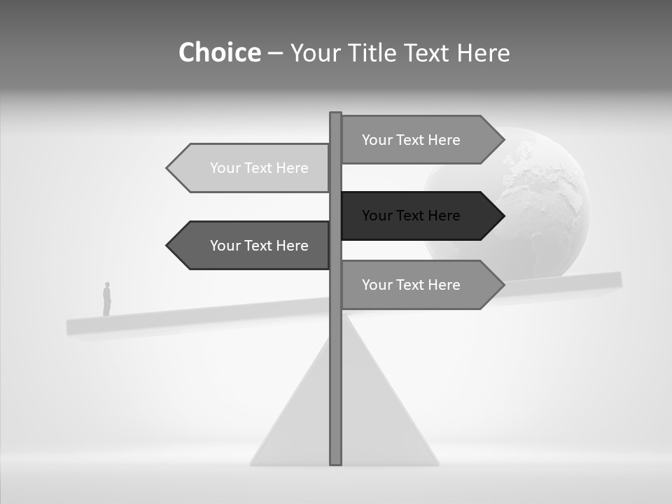 Leader Abstract Conceptual PowerPoint Template