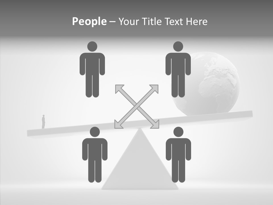 Leader Abstract Conceptual PowerPoint Template