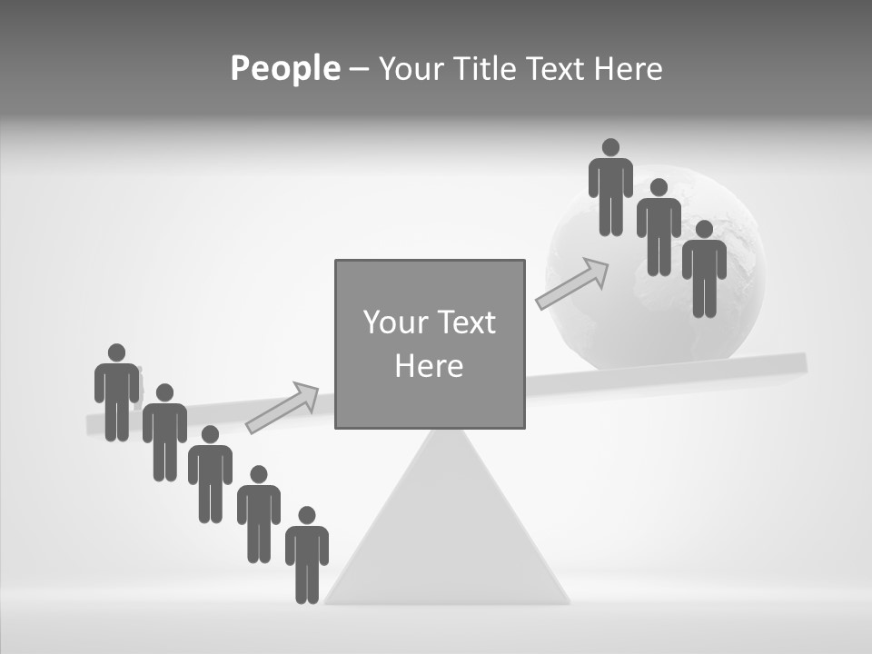 Leader Abstract Conceptual PowerPoint Template