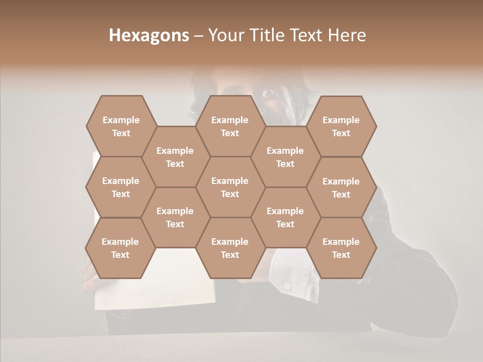 Career Marketing Caucasian PowerPoint Template