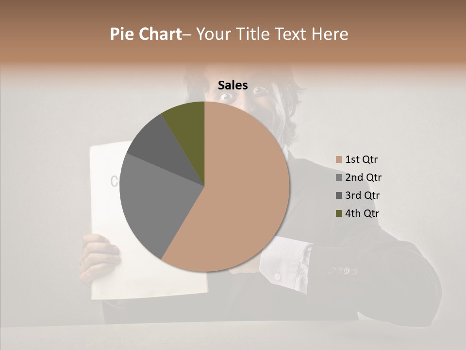 Career Marketing Caucasian PowerPoint Template