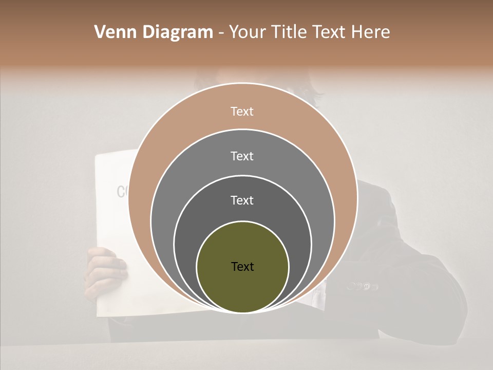 Career Marketing Caucasian PowerPoint Template