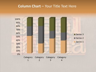 The Word Social Media Written In Wood Type Blocks PowerPoint Template