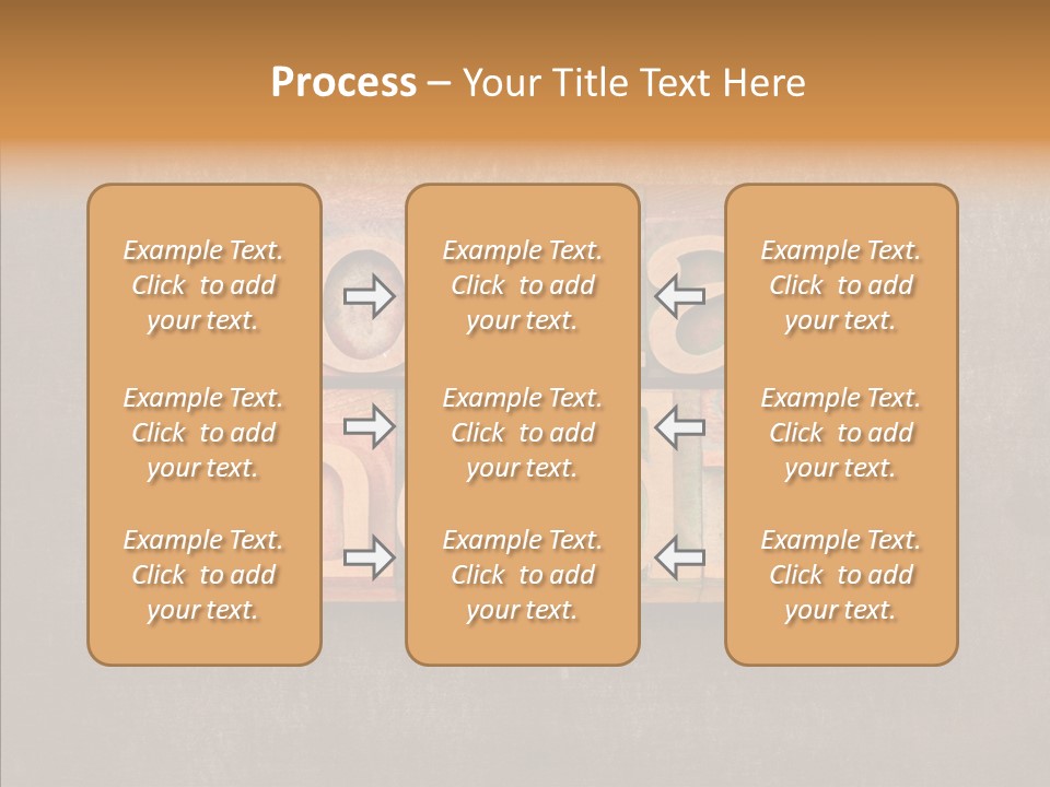 The Word Social Media Written In Wood Type Blocks PowerPoint Template