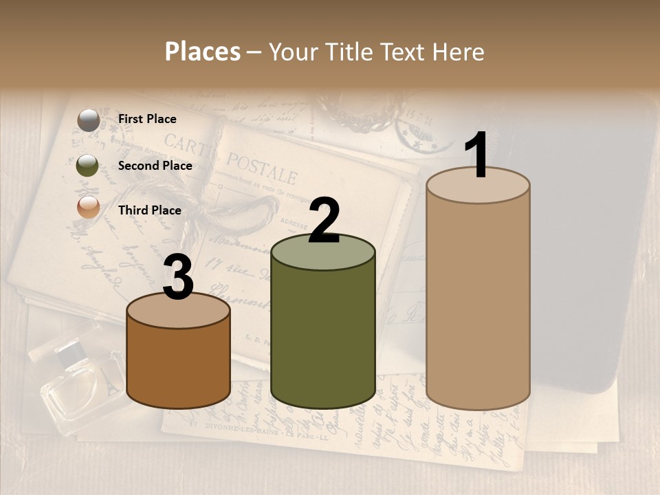 Scrap Letter Craft PowerPoint Template