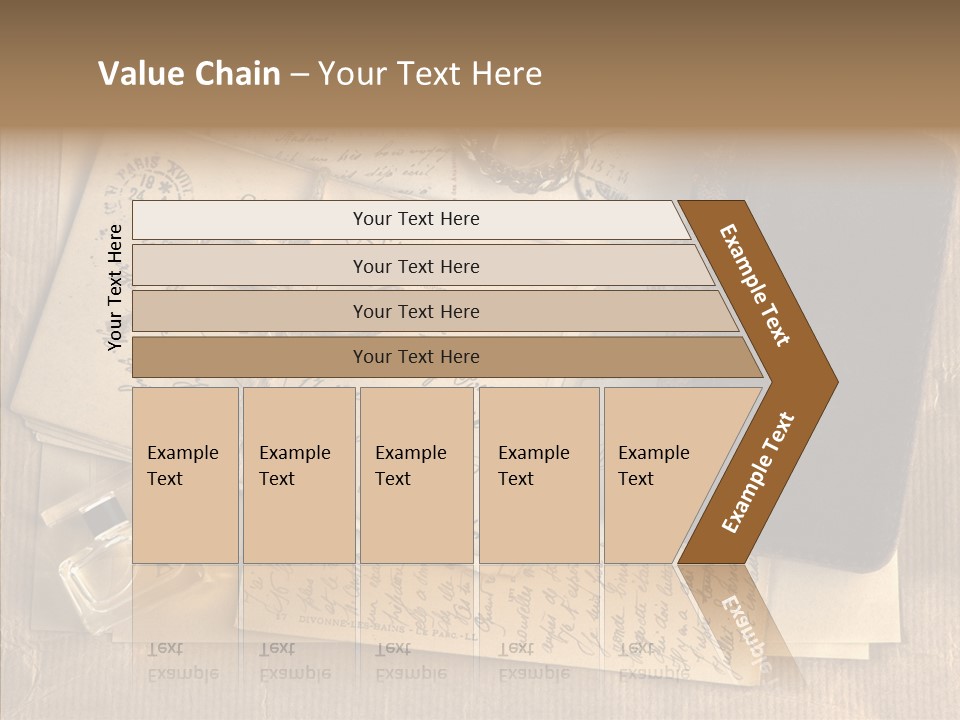 Scrap Letter Craft PowerPoint Template